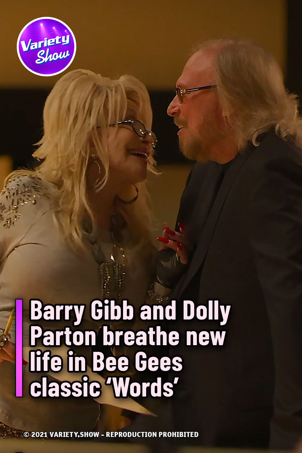 Barry Gibb and Dolly Parton breathe new life in Bee Gees classic ‘Words’