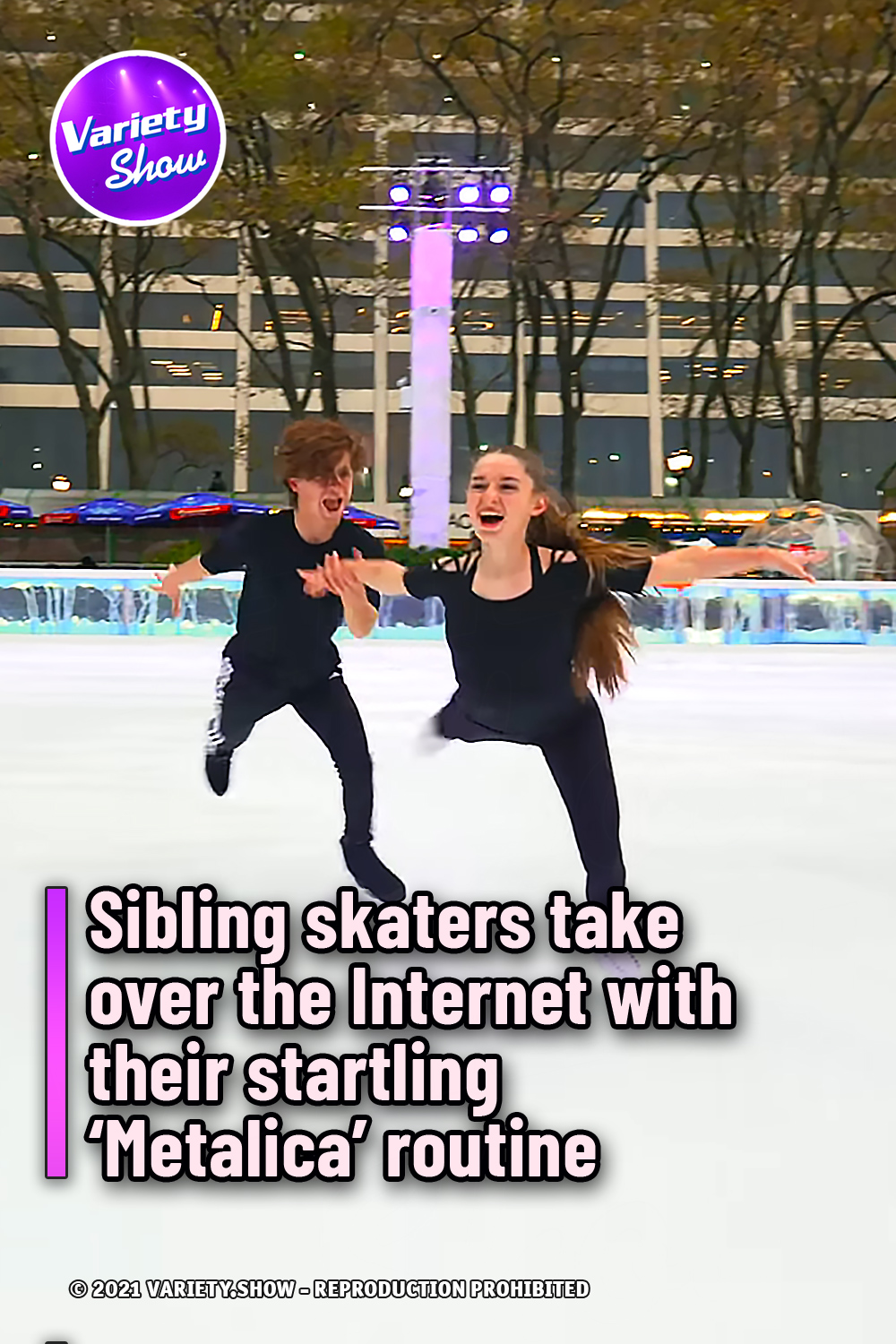 Sibling skaters take over the Internet with their startling ‘Metalica’ routine