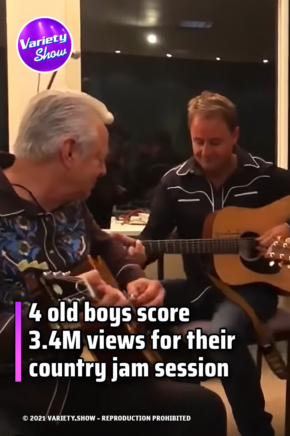 4 old boys score 3.4M views for their country jam session