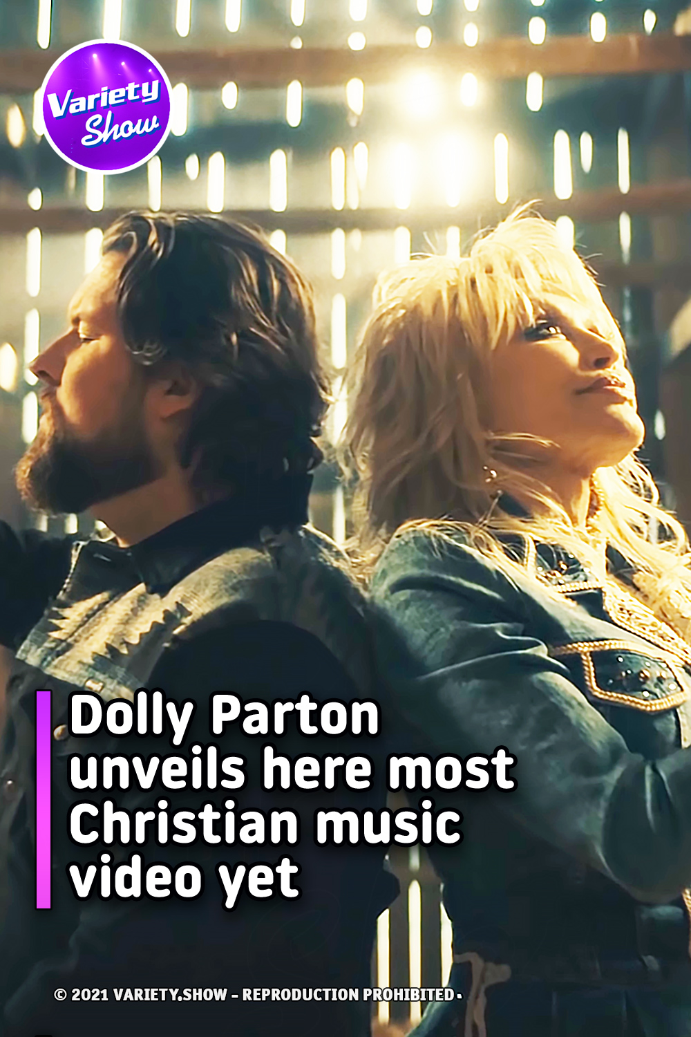 Dolly Parton unveils here most Christian music video yet