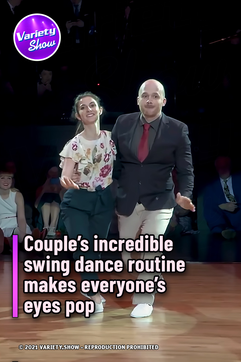 Couple’s incredible swing dance routine makes everyone\'s eyes pop