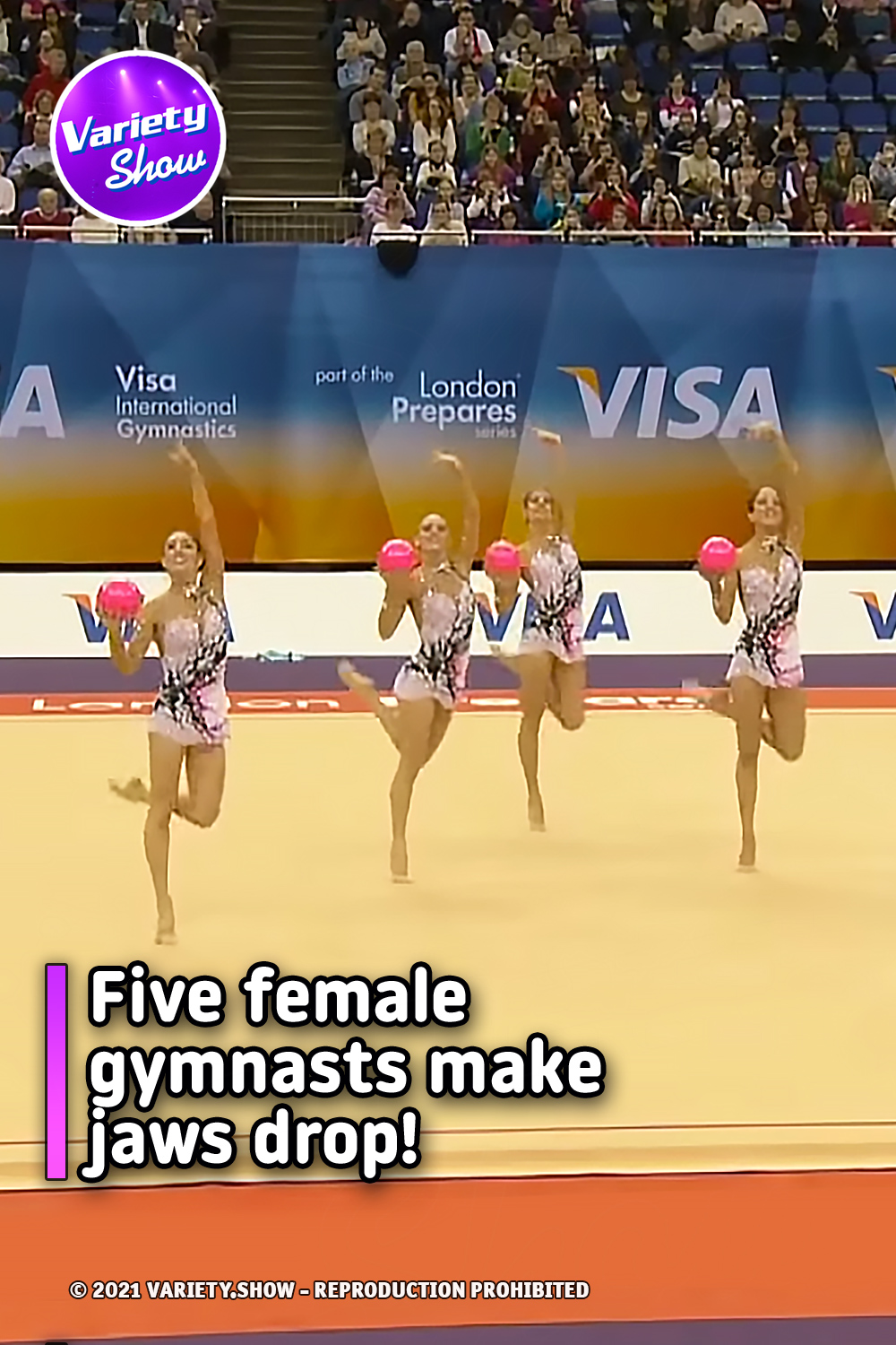 Five female gymnasts make jaws drop!