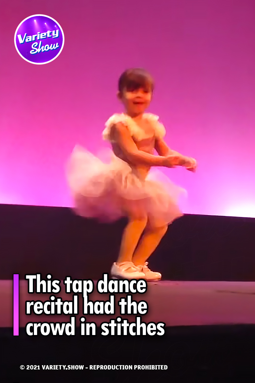 This tap dance recital had the crowd in stitches