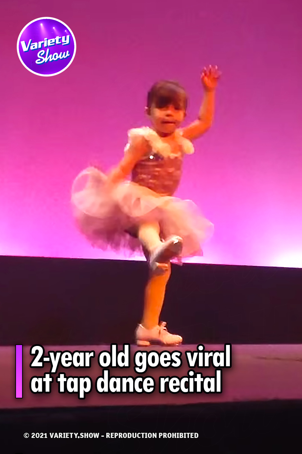 2-year old goes viral at tap dance recital