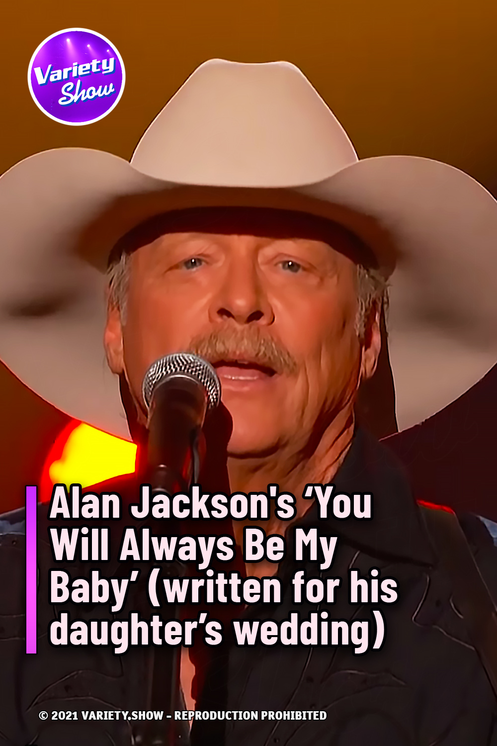Alan Jackson\'s ‘You Will Always Be My Baby’ (written for his daughter’s wedding)