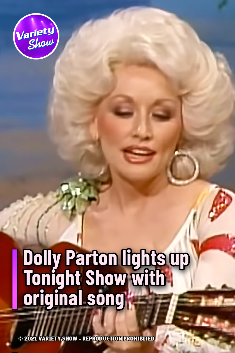 Dolly Parton lights up Tonight Show with original song