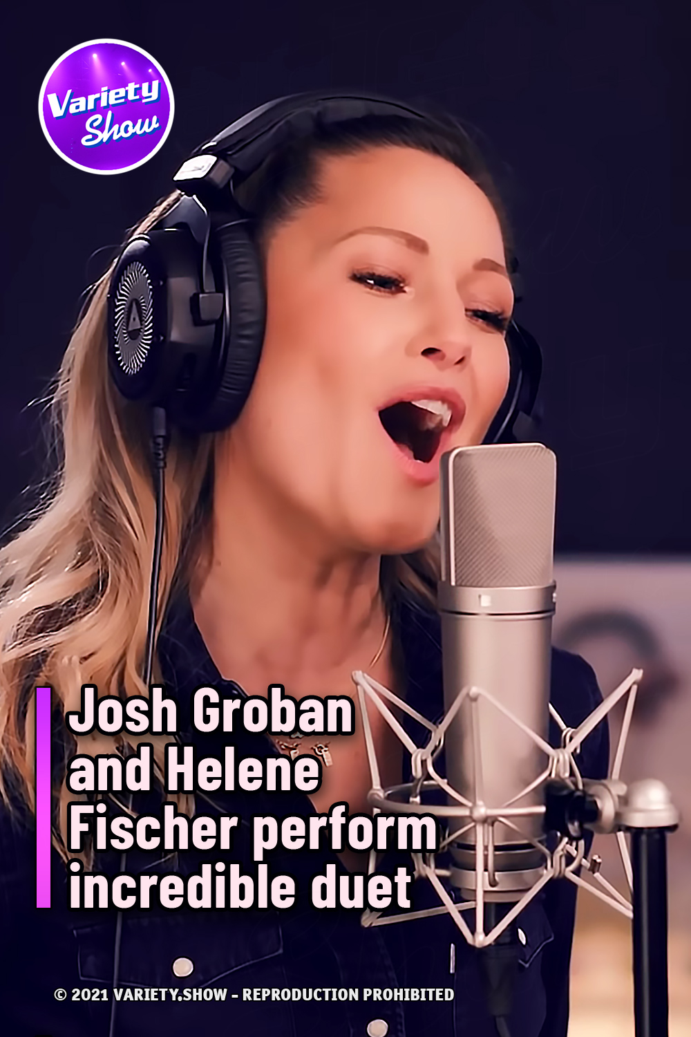 Josh Groban and Helene Fischer perform incredible duet