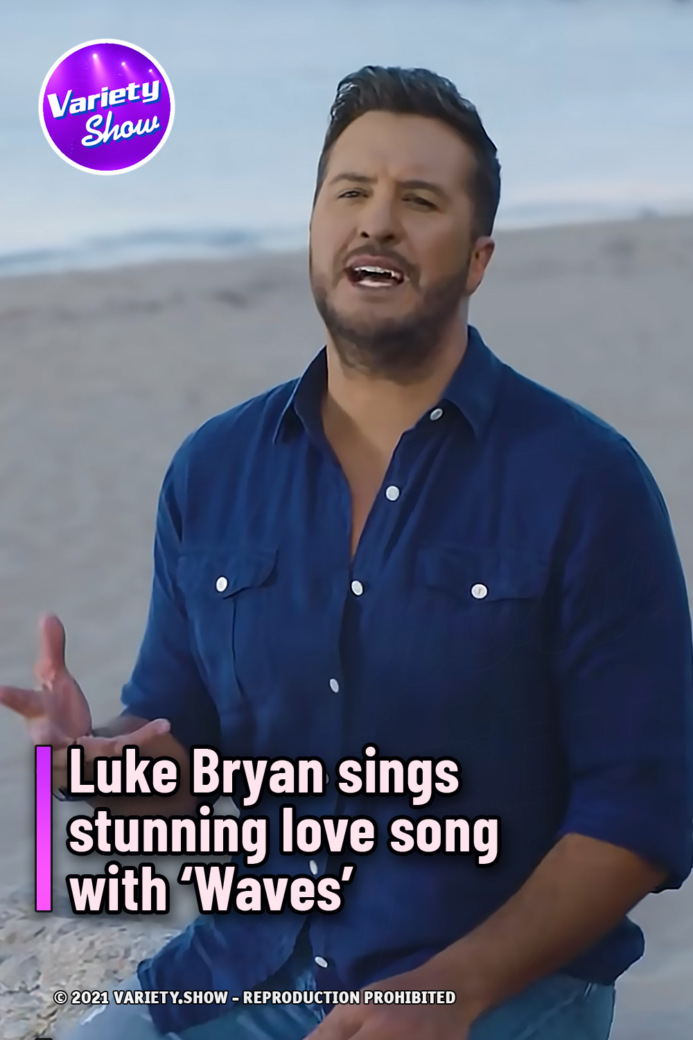Luke Bryan sings stunning love song with ‘Waves’