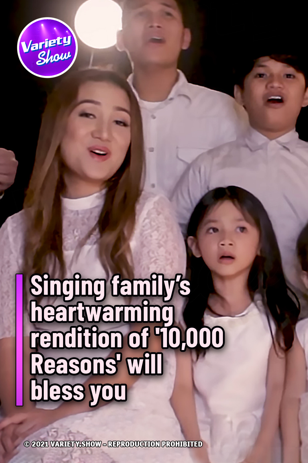 Singing family’s heartwarming rendition of \'10,000 Reasons\' will bless you
