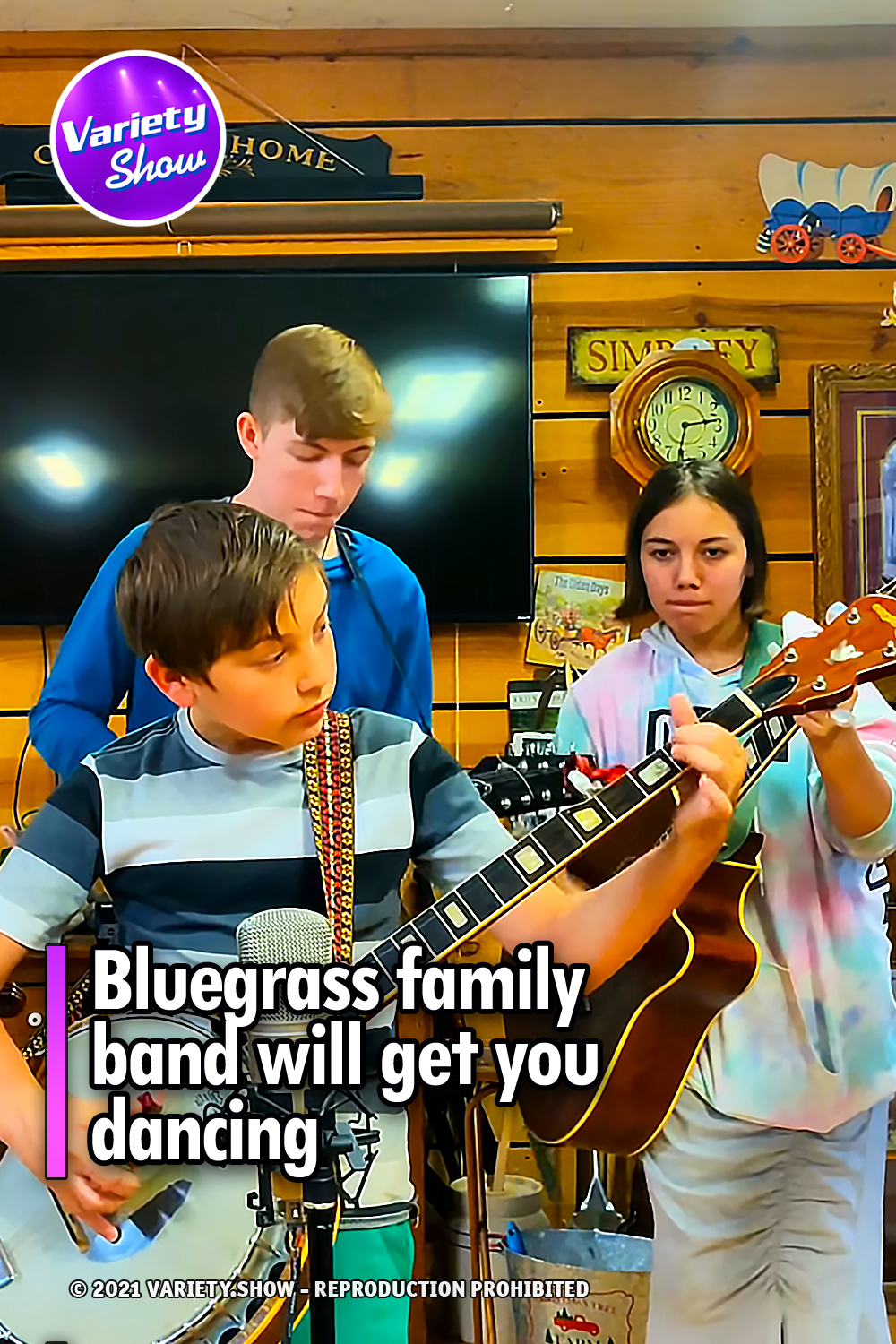 Bluegrass family band will get you dancing
