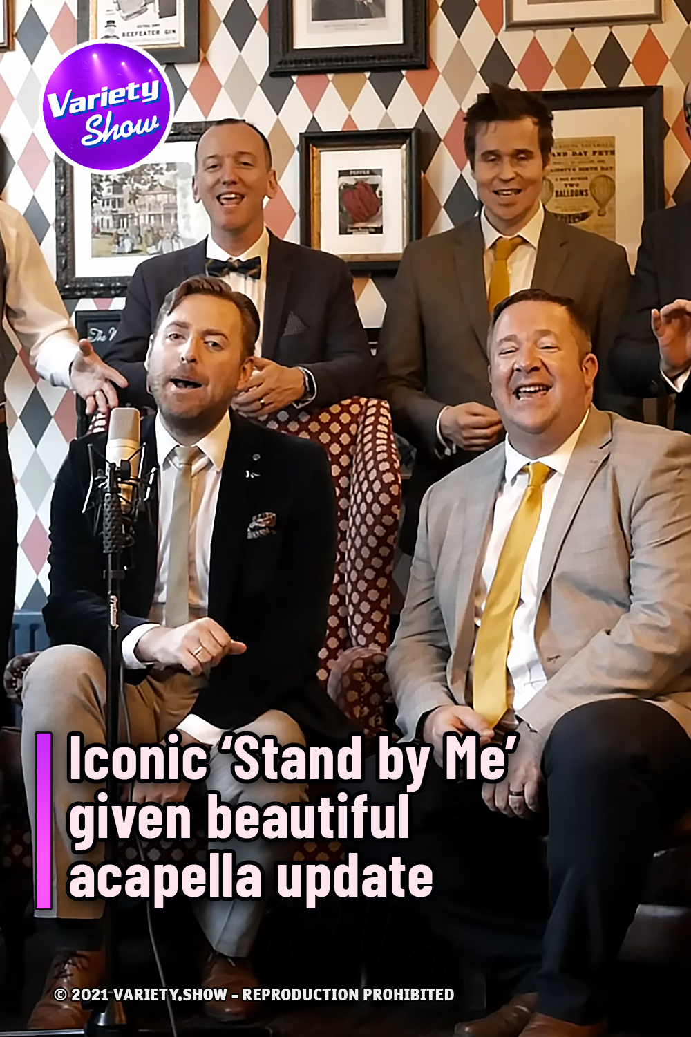 Iconic ‘Stand by Me’ given beautiful acapella update