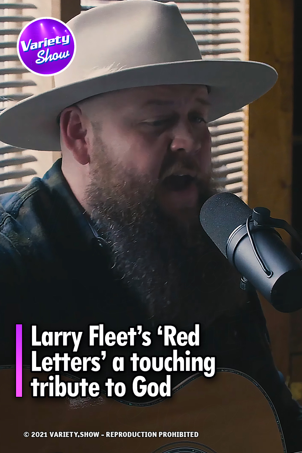 Larry Fleet’s ‘Red Letters’ a touching tribute to God