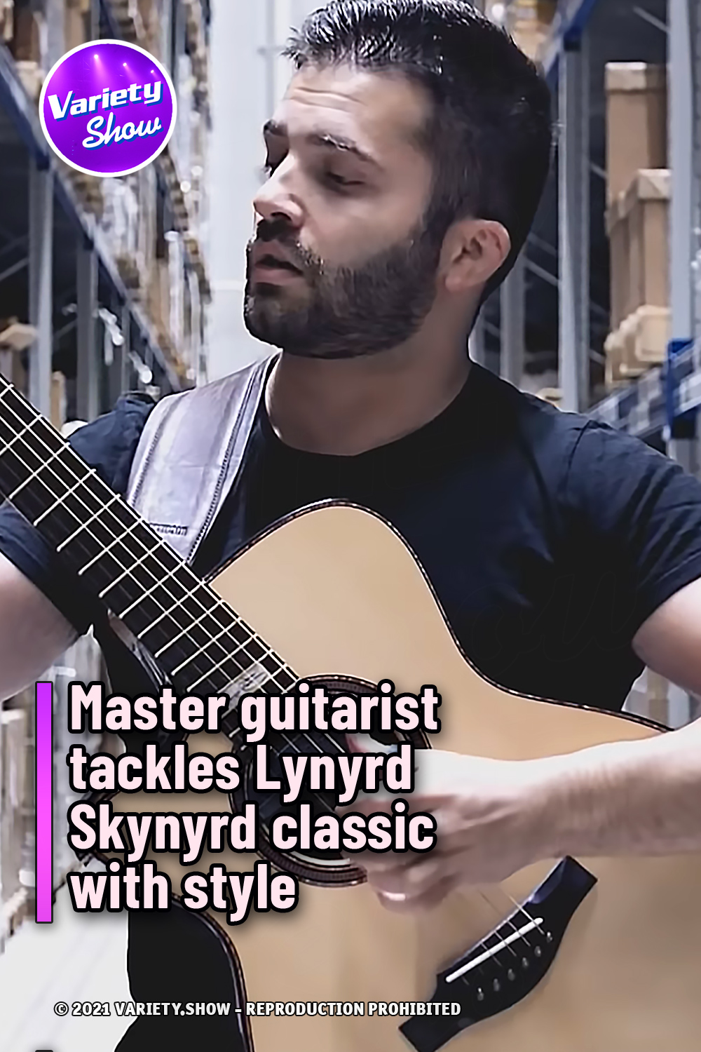 Master guitarist tackles Lynyrd Skynyrd classic with style