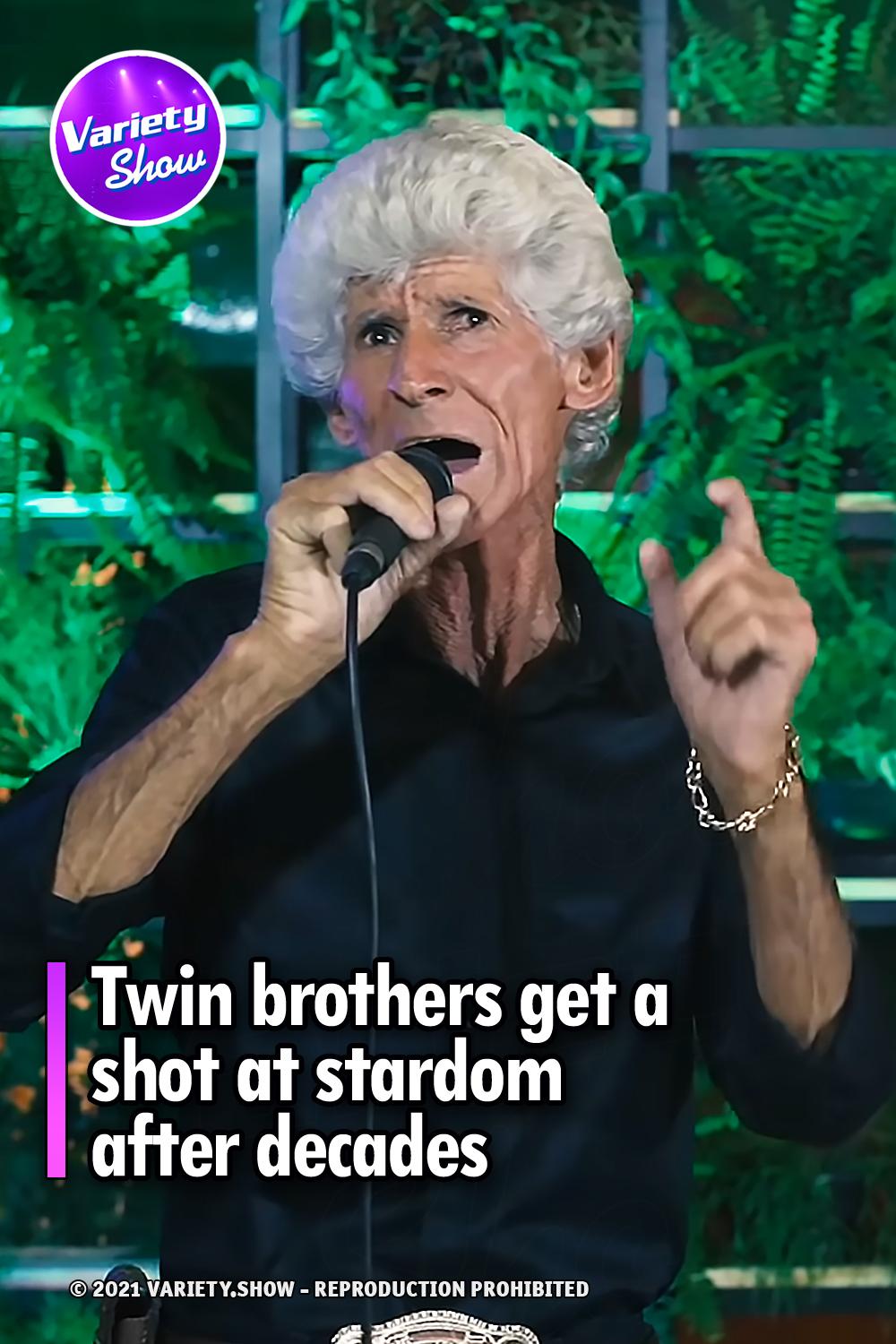 Twin brothers get a shot at stardom after decades