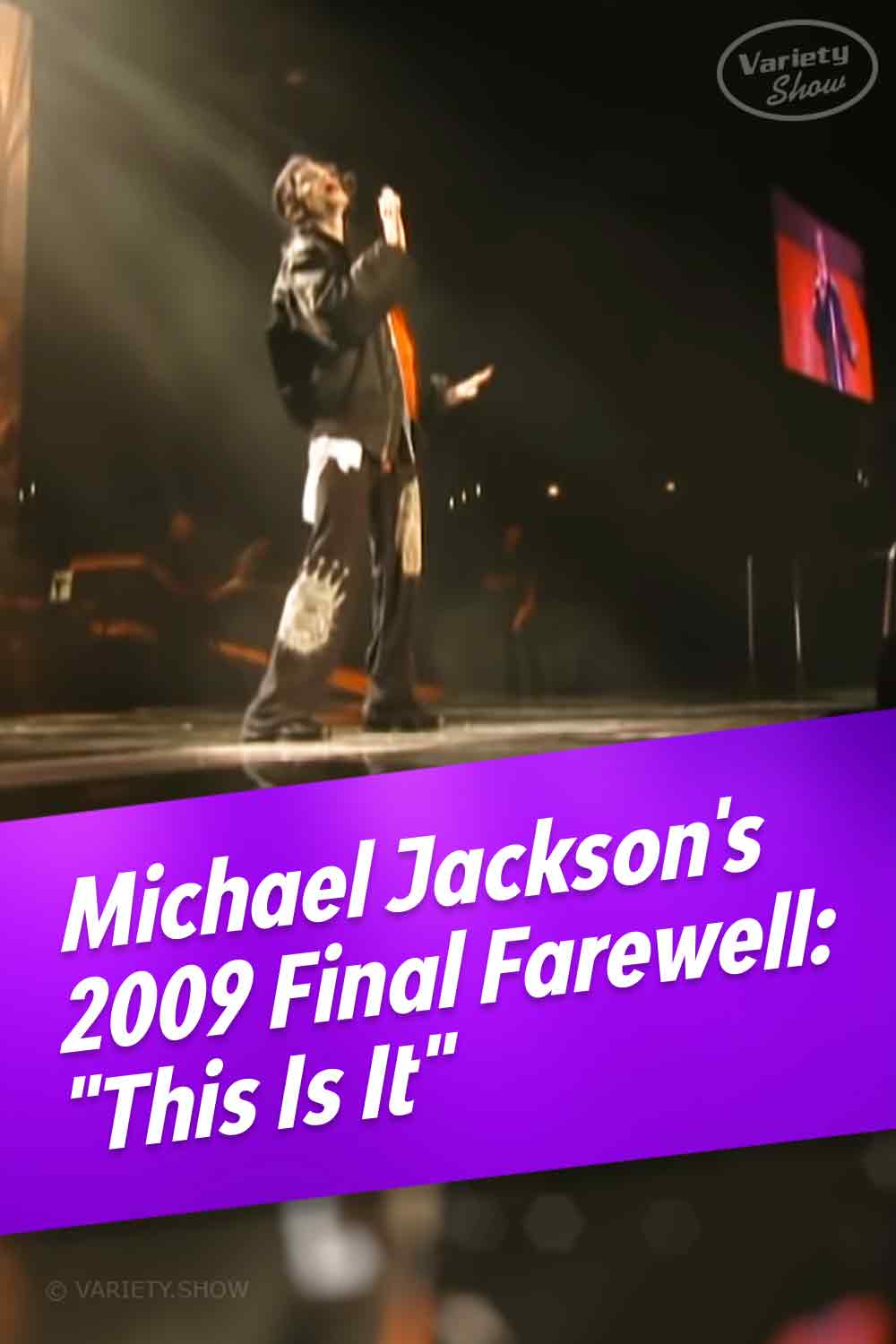 Michael Jackson\'s 2009 Final Farewell: \