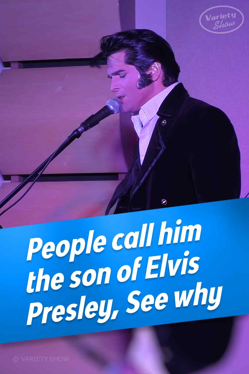 People call him the son of Elvis Presley, See why
