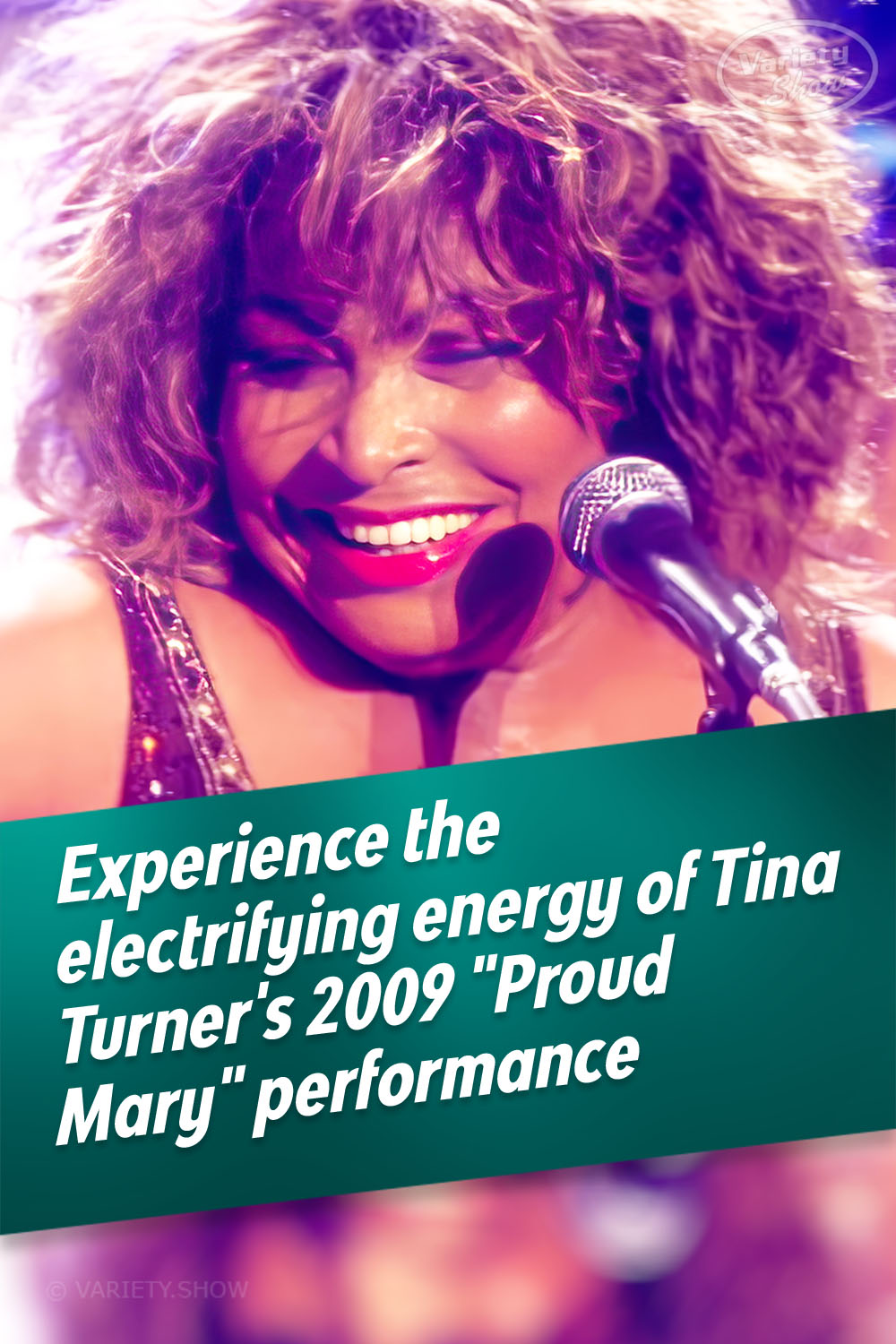 Experience the electrifying energy of Tina Turner\'s 2009 \