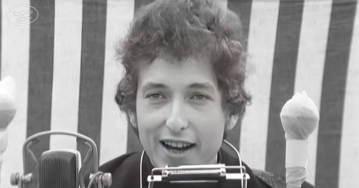 Bob Dylan’s iconic 1964 show of “Mr. Tambourine Man” Variety Show