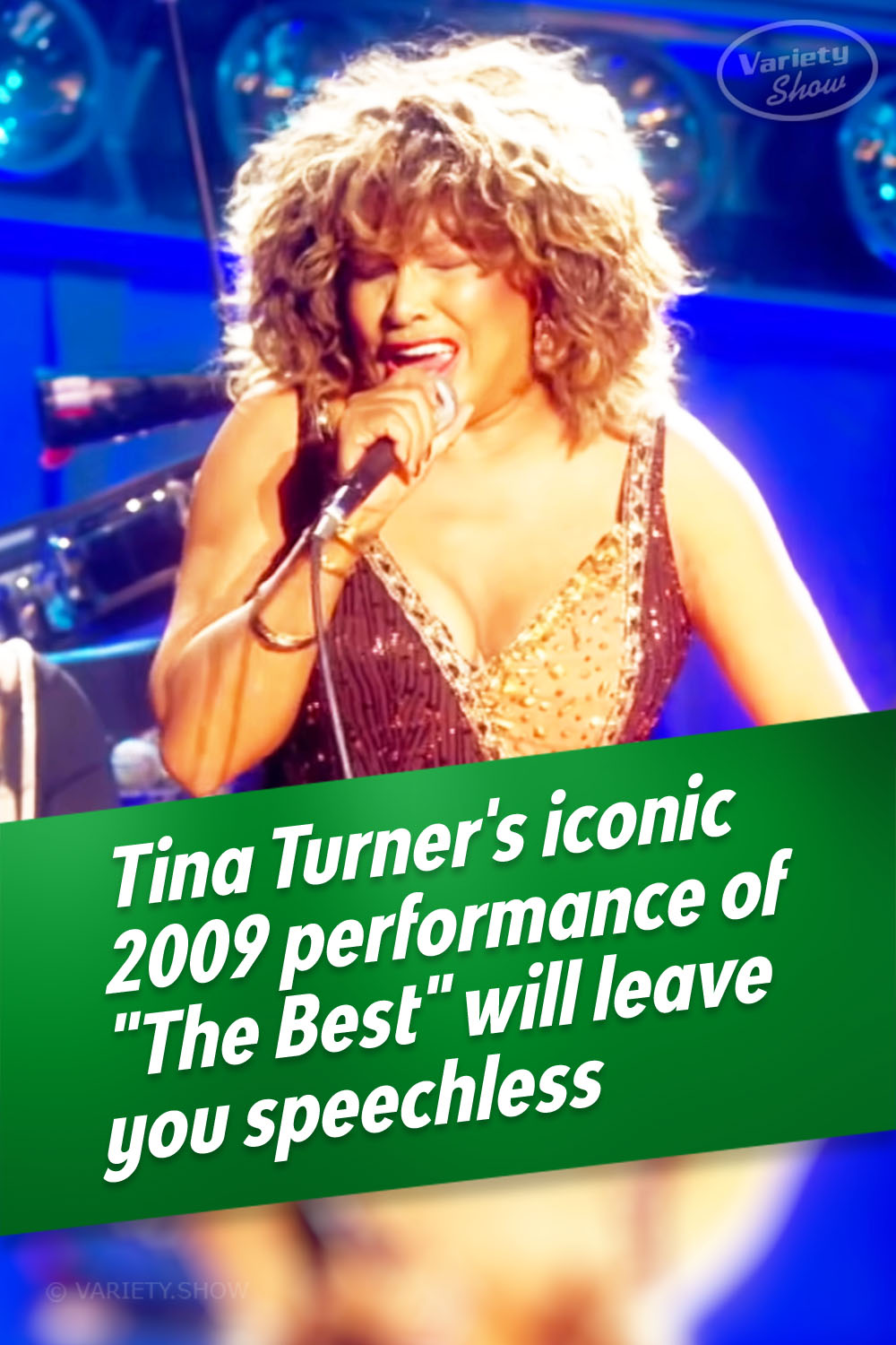 Tina Turner\'s iconic 2009 performance of \