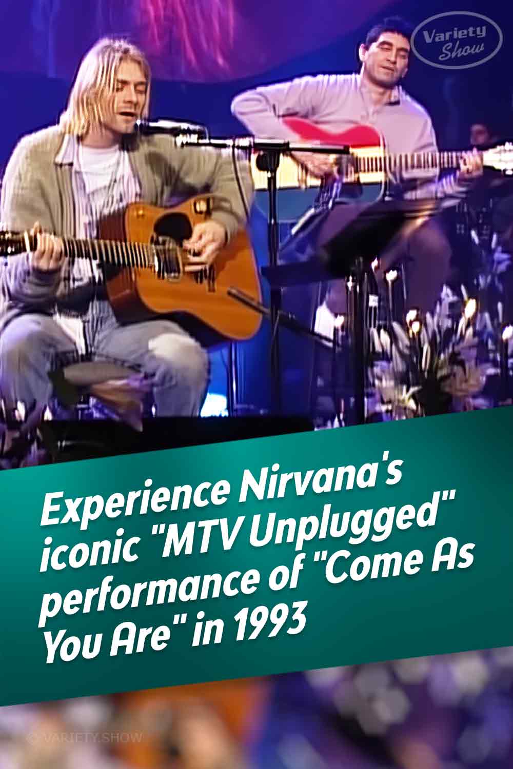 Experience Nirvana\'s iconic \