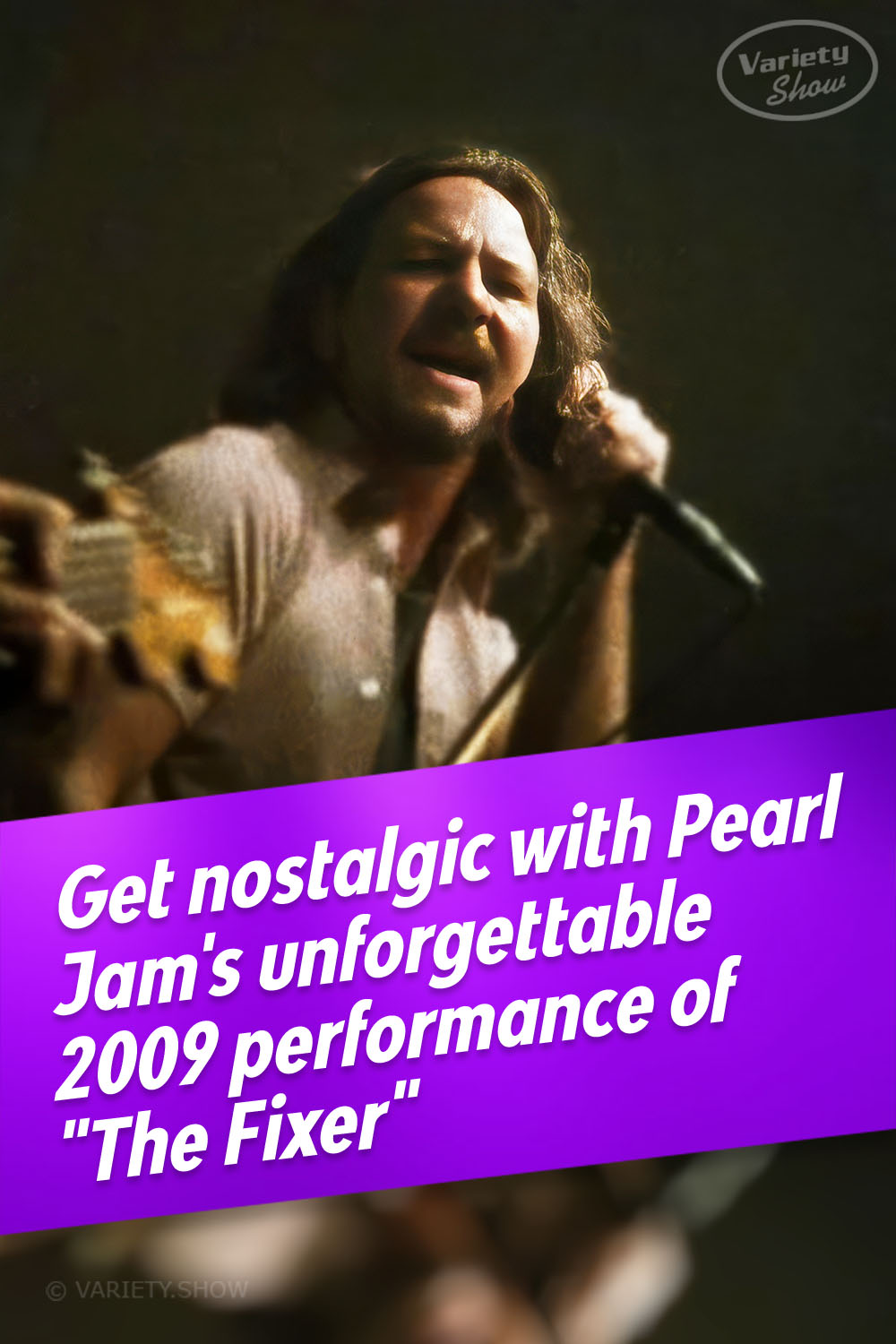 Get nostalgic with Pearl Jam\'s unforgettable 2009 performance of \