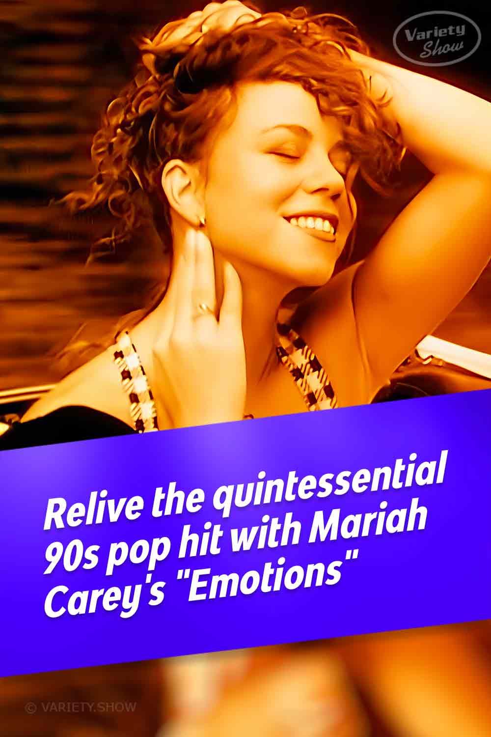 Relive the quintessential 90s pop hit with Mariah Carey\'s \