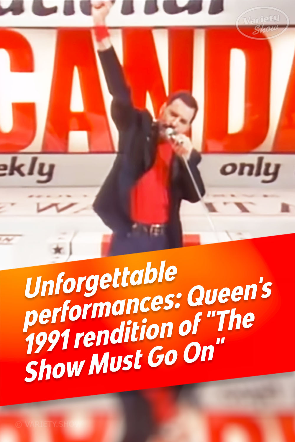 Unforgettable performances: Queen\'s 1991 rendition of \