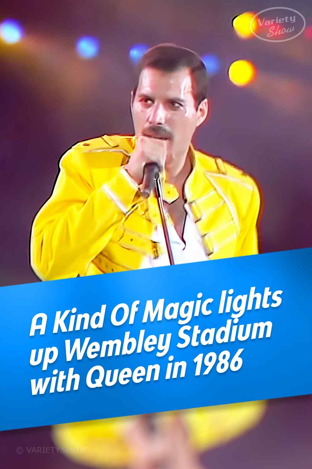 A Kind Of Magic lights up Wembley Stadium with Queen in 1986
